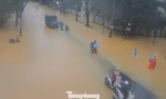 Mưa lớn khiến nhiều tuyến đường ở Huế ngập trở lại