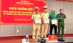 Khen thưởng tài xế xe ôm dũng cảm truy bắt trộm