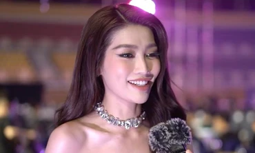 Chế Nguyễn Quỳnh Châu hồi hộp trước giờ công bố thí sinh vào chung kết Hoa hậu Việt Nam