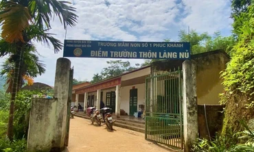 Ngổn ngang trước ngày trường mầm non Làng Nủ hoạt động trở lại 