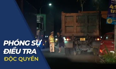 Ai làm ngơ cho các chuyến xe chở đất thải đi bán trái phép ở Hà Nội?