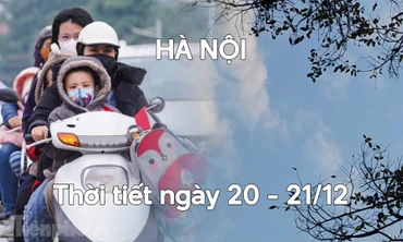 Cuối tháng 12 Hà Nội tiếp tục có ngày nắng, đêm lạnh sâu