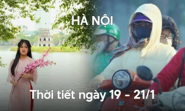 Hà Nội có sương mù ngày hửng nắng trên đà tăng nhiệt nhẹ