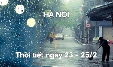 Thời tiết xấu, Hà Nội lại vào chuỗi ngày mưa rét