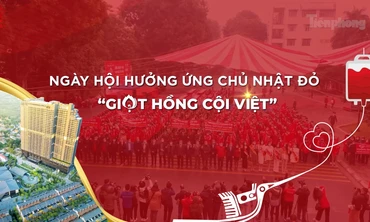 'Giọt hồng cội Việt': Lan tỏa thông điệp của hành trình Chủ Nhật Đỏ