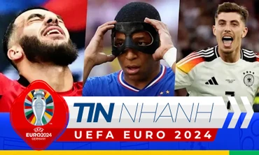 TIN NHANH EURO 2024: Cập nhật BXH 'Vua phá lưới' EURO 2024 sau vòng đấu bảng