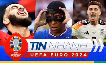 TIN NHANH EURO 2024: Cập nhật BXH 'Vua phá lưới' EURO 2024 sau vòng đấu bảng