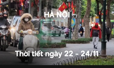Hà Nội giảm nhiệt đón cuối tuần trời lạnh kéo dài 
