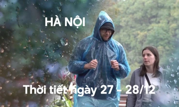 Những ngày cuối năm, Hà Nội duy trì rét có mưa rải rác