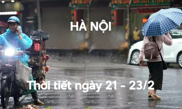 Hà Nội cuối tuần kéo dài mưa mù sương ẩm