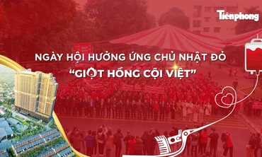 Đếm ngược đến ngày hội hiến máu tình nguyện 'Giọt hồng cội Việt' trên miền đất Tổ 