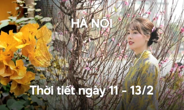 Hà Nội đêm rét, sắp có mưa rải rác ban ngày hửng nắng