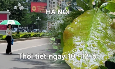 Hà Nội có mưa dông rải rác, cảm nhận oi bức