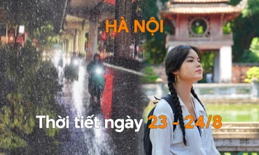 Sau đêm mưa ngợp trời thời tiết Hà Nội như thế nào?