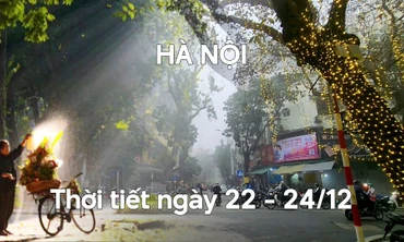 Hà Nội có sương mù rải rác ít ngày đầu tuần