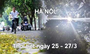 Cuối tháng 3 Hà Nội hửng nắng vượt ngưỡng 30 độ