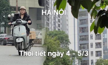 Hà Nội mưa mù rải rác trước khi đón đợt khí lạnh mới