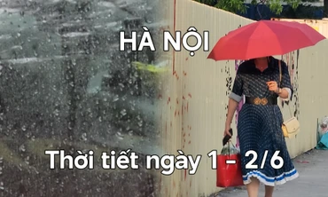 Ngày đầu tháng 6, Hà Nội oi nóng, sắp chuyển mưa gián đoạn