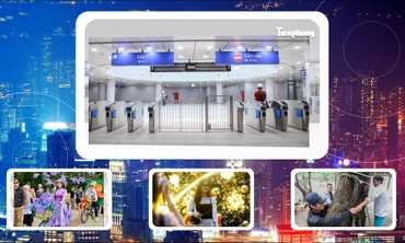 NHỊP SỐNG 24: Có gì trong ga ngầm lớn nhất Metro 1 TPHCM trước ngày vận hành?