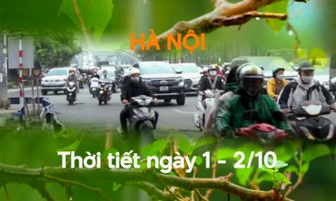 Đầu tháng 10 Hà Nội trời chuyển mát
