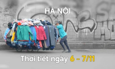 Hà Nội ngày âm u, duy trì rét về đêm và sáng