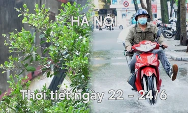 Hà Nội có mưa dông kéo dài tới khi nào? 