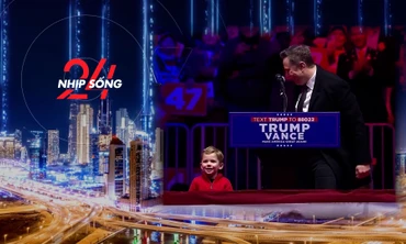 NHỊP SỐNG 24: Con trai Elon Musk nhảy nhót ở mít tinh của ông Trump gây 'sốt'