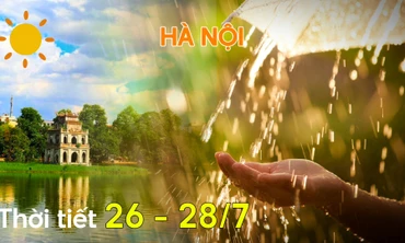 Cuối tháng 7 Hà Nội nắng diện rộng trước khi đón mưa kéo dài
