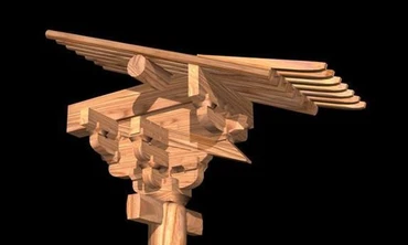 Vì sao mái gỗ 2.000 tấn trong Tử Cấm Thành không dùng đinh?