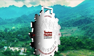 Cận cảnh racekit của Tiền Phong Marathon 2023 truyền tải thông điệp về lịch sử