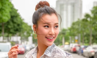 Hoàng Oanh: 'Dành cả trái tim để yêu'