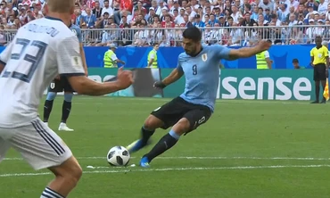 [Highlight video] Nga 0-3 Uruguay: 'Song sát' Suarez, Cavani lập công