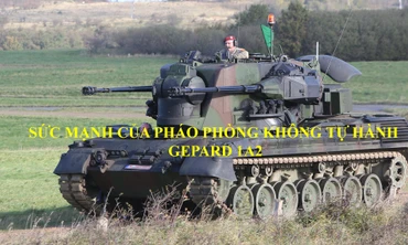 Sức mạnh của pháo phòng không tự hành Gepard 1A2