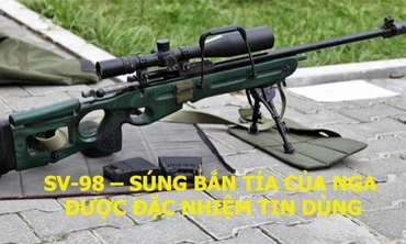 SV-98 – Súng bắn tỉa của Nga được đặc nhiệm tin dùng