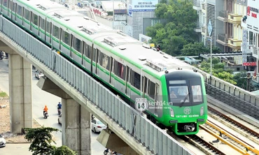Hành trình 15 phút đoàn tàu đường sắt trên cao từ ga Cát Linh tới Yên Nghĩa