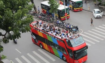 Xe buýt 2 tầng đầu tiên của Hà Nội sắp khai trương