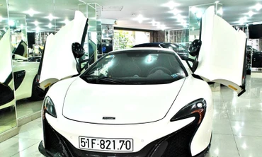 Ông trùm cafe Trung Nguyên rao bán siêu xe McLaren 650S Spider bọc da 