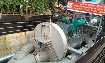 Một năm chống ngập đường Nguyễn Hữu Cảnh của máy bơm 'khủng'