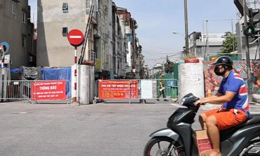 Thực hư rào chốt cứng tại phường Chương Dương để phòng chống dịch COVID-19