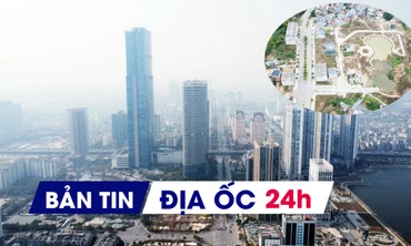 Địa ốc 24H: Khu đô thị 700 tỷ cỏ mọc um tùm; đấu giá khu 'đất vàng' gần tòa Keangnam