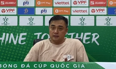 HLV Nguyễn Đức Thắng: 'Bình Định đã chuẩn bị đá luân lưu, cuối cùng thất bại trước một siêu phẩm'