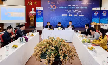 Toàn cảnh họp báo công bố 20 đề cử Giải thưởng Gương mặt trẻ Việt Nam tiêu biểu năm 2022