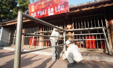 Hơn 2.500 cán bộ, chiến sĩ bảo đảm an ninh tại lễ khai ấn Đền Trần