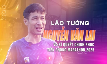 Lão tướng Nguyễn Văn Lai chia sẻ bí quyết chinh phục Tiền Phong Marathon 2025 