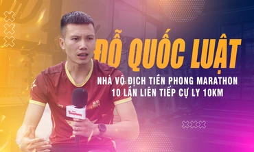Đỗ Quốc Luật: 'Thật tự hào khi đến với Tiền Phong Marathon 2025 và chạy trên mảnh đất thiêng Quảng Trị'