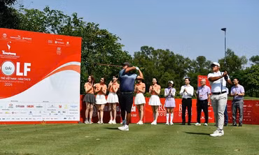 Cú phát bóng khai mạc đặc biệt nhất lịch sử Tiền Phong Golf Championship