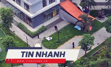 TIN NHANH: Bi kịch của nam thanh niên rơi từ tầng 39 chung cư cao cấp ở Hà Nội