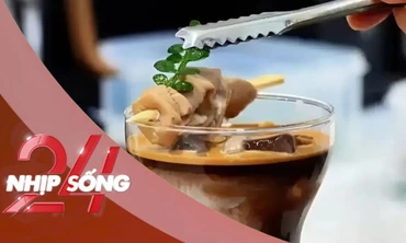 NHỊP SỐNG 24: Đắt khách gấp 4 lần nhờ bán cà phê lòng heo