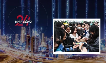 NHỊP SỐNG 24: Không khí 'bùng nổ' tại sân khấu 'Anh trai say hi - Concert 3'