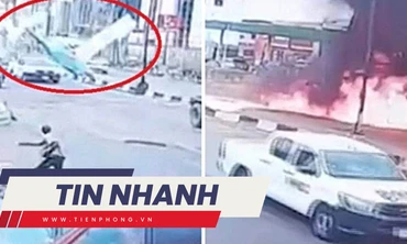 TIN NHANH: Máy bay lao xuống đường đông người rồi bốc cháy; Ông Trump nói có thể đối mặt 561 năm tù